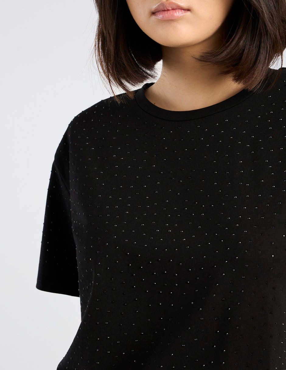 Blusa manga corta para mujer 4