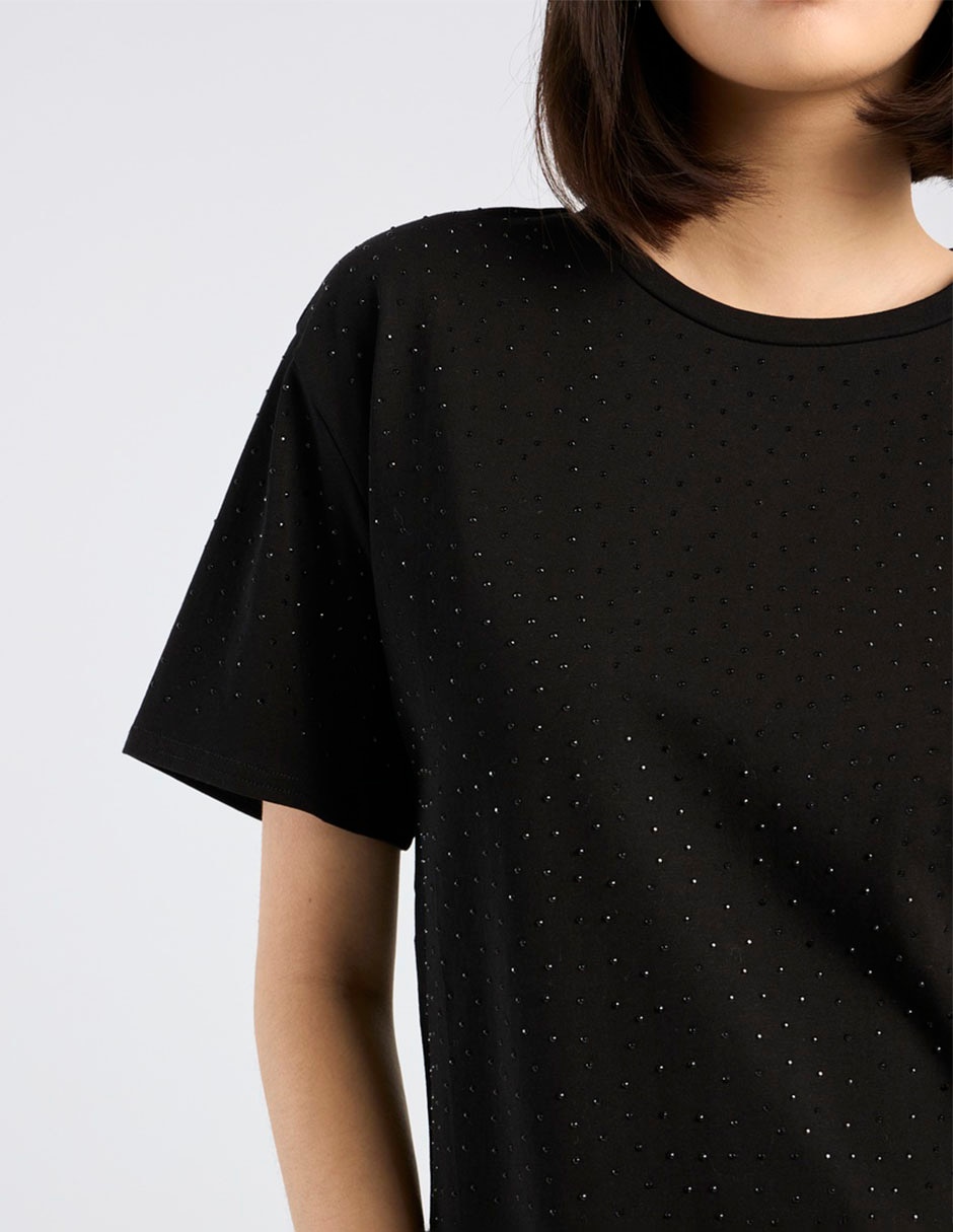 Blusa manga corta para mujer 5