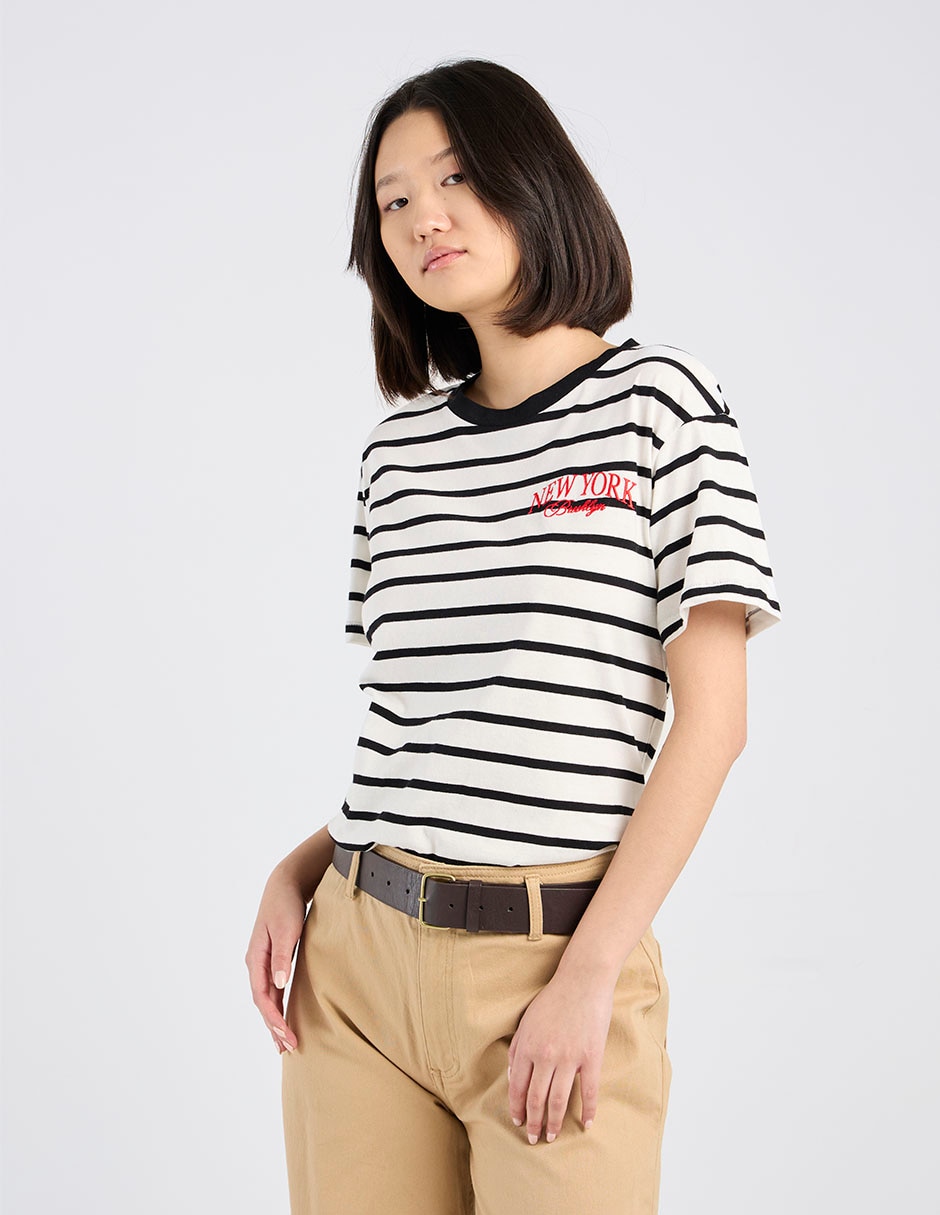 Blusa manga corta para mujer