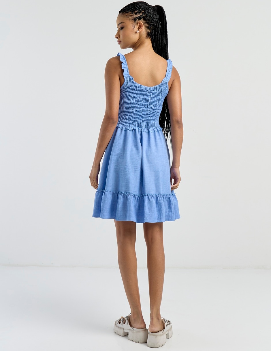 Vestido corto casual para mujer 6