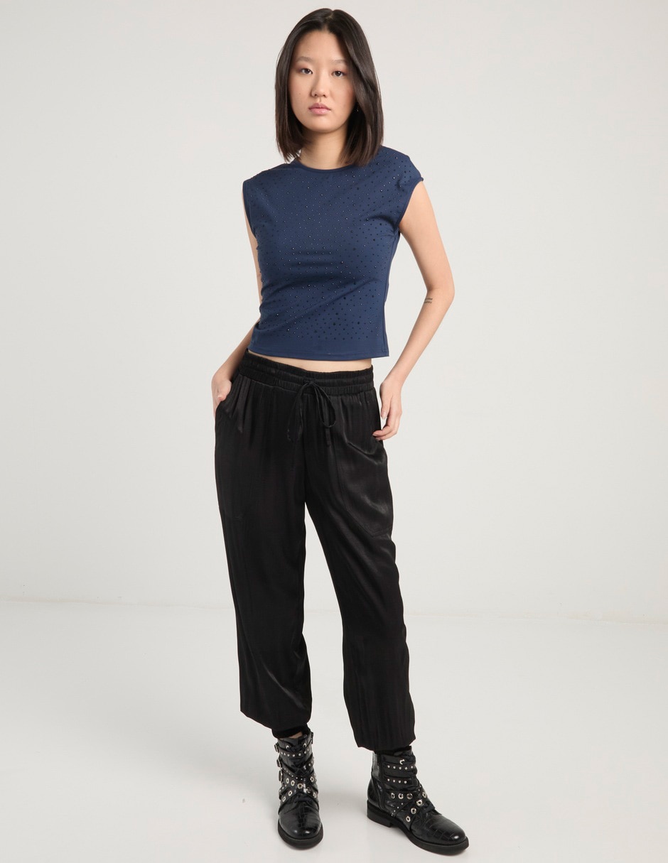 Pantalón jogger straight para mujer 2