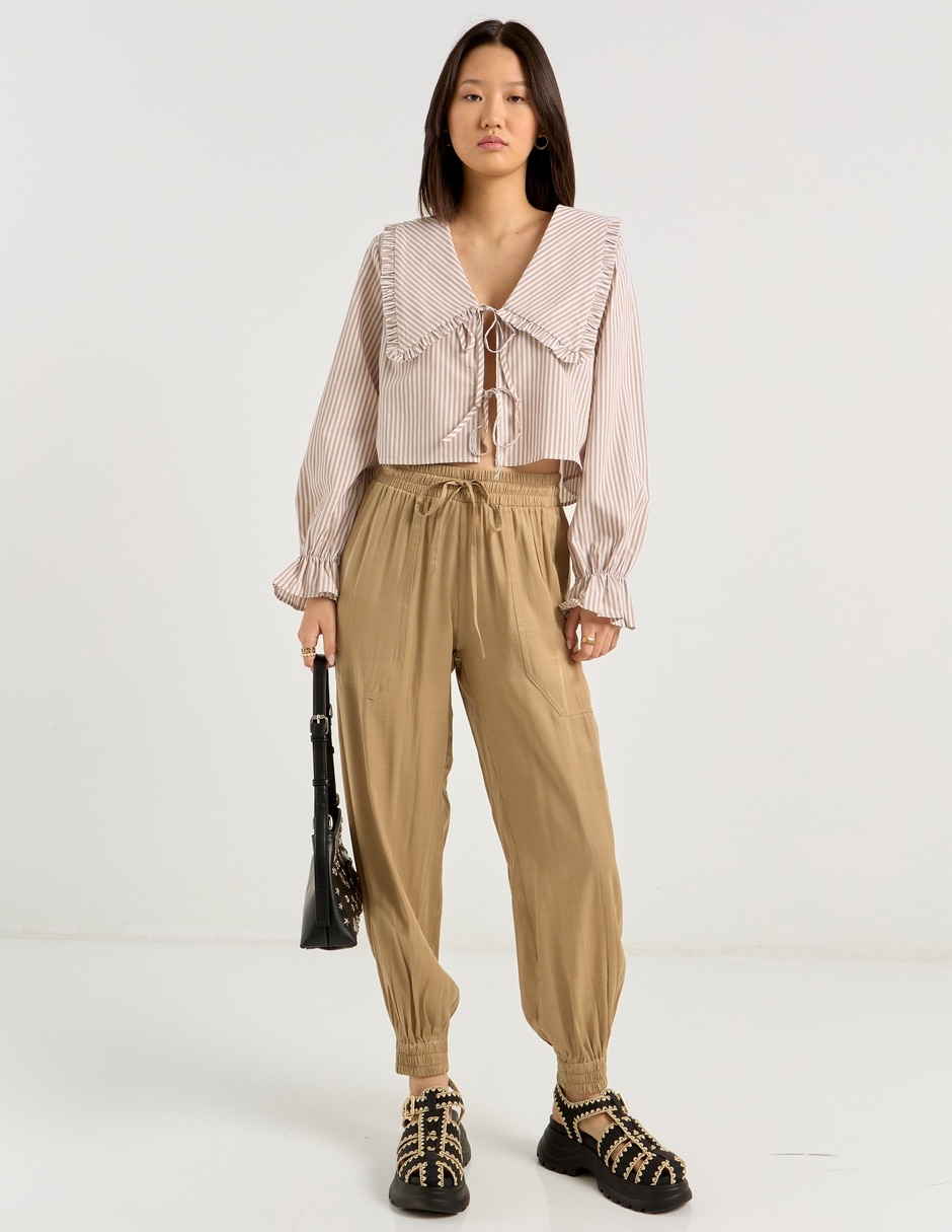 Pantalón jogger straight para mujer 3