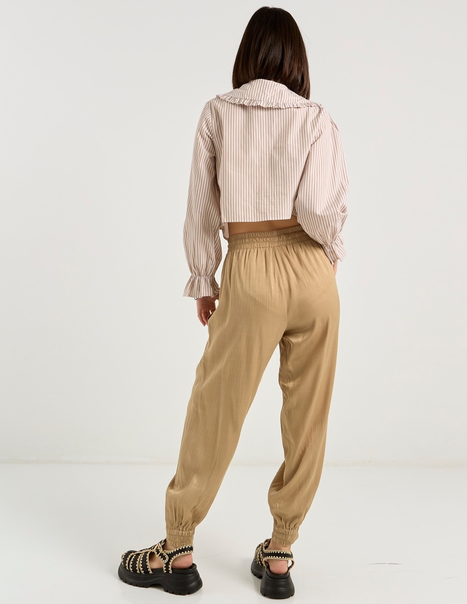 Pantalón jogger straight para mujer 6