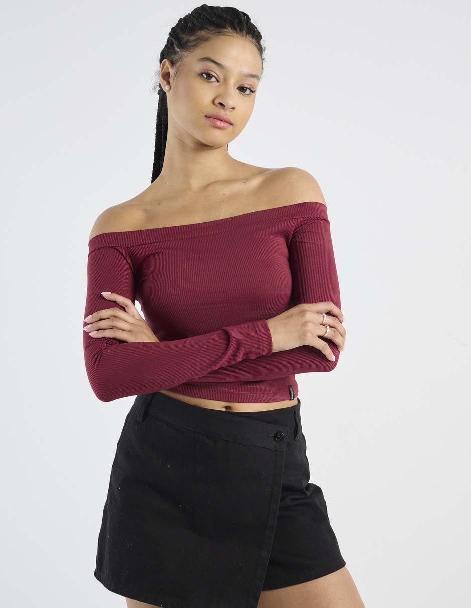 Playera manga larga para mujer 2