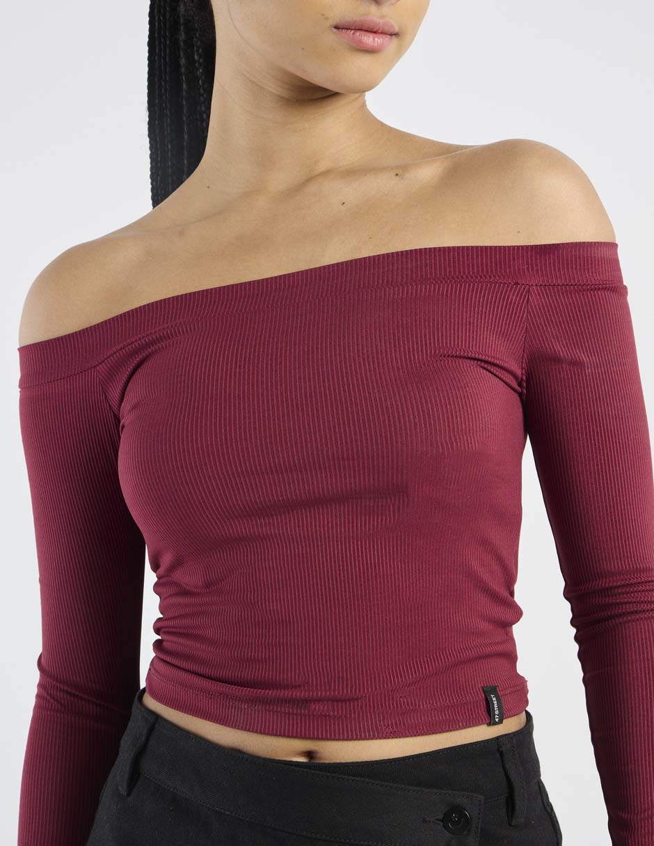 Playera manga larga para mujer 4