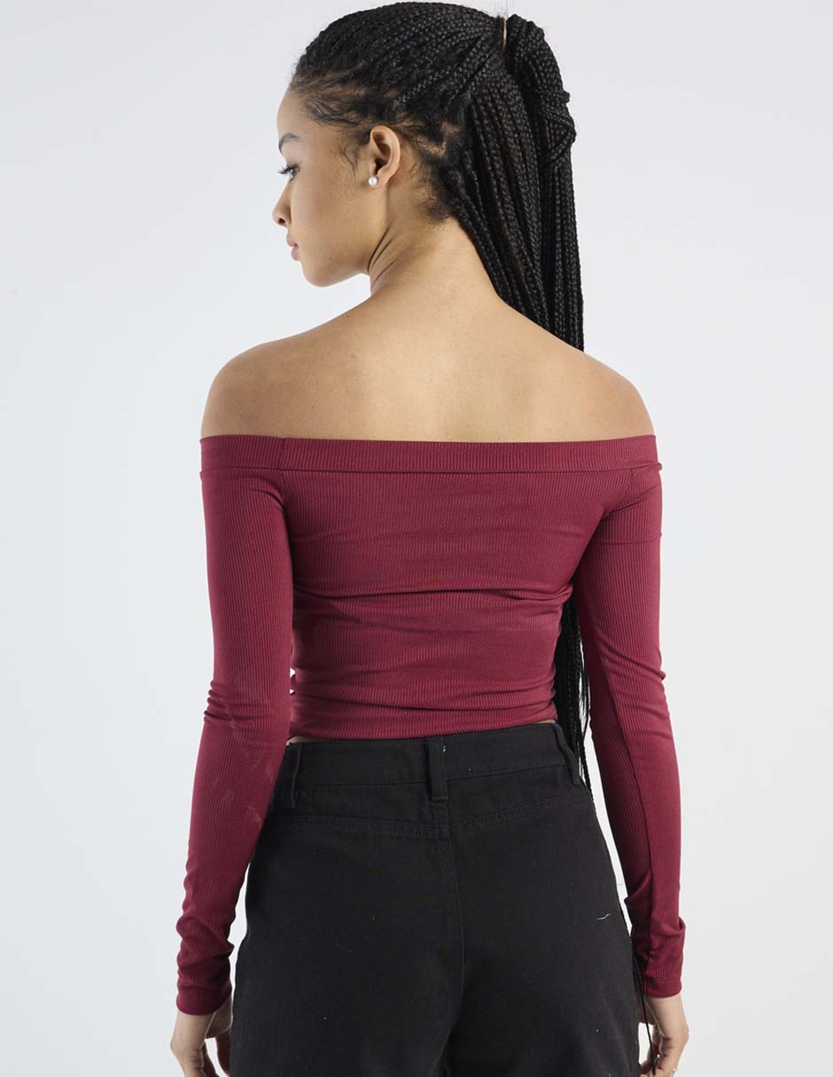 Playera manga larga para mujer 6