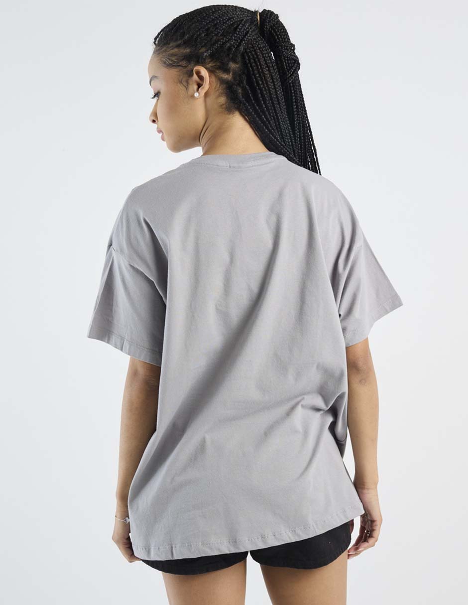 Playera manga corta cuello redondo para mujer 6