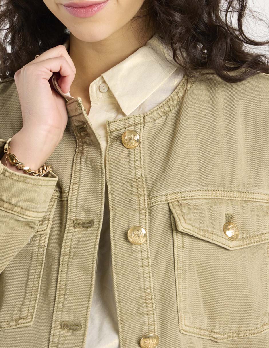 Chamarra denim para mujer 4