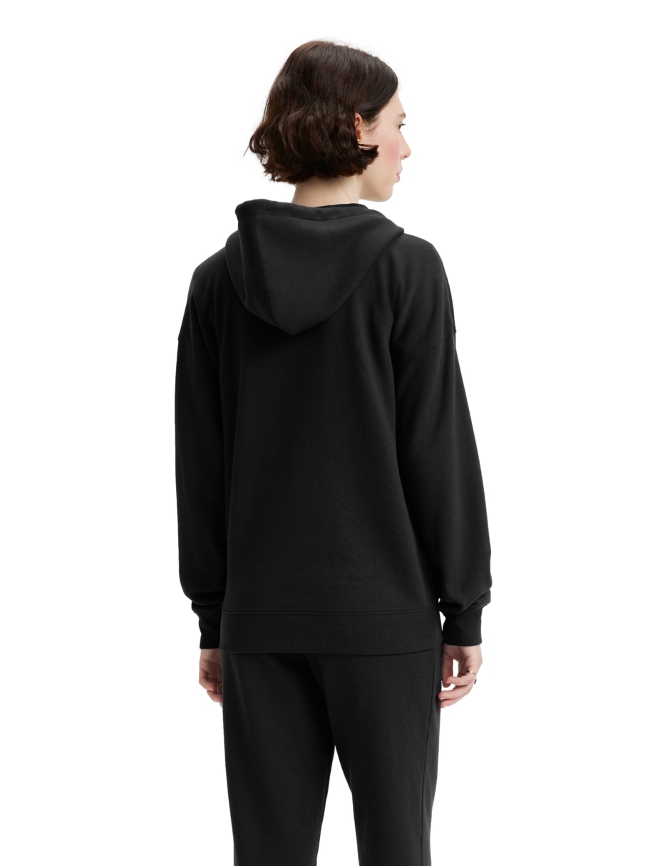 Sudadera con capucha y bolsa para mujer 3