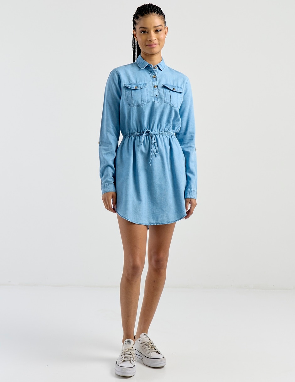 Vestido corto casual para mujer 7