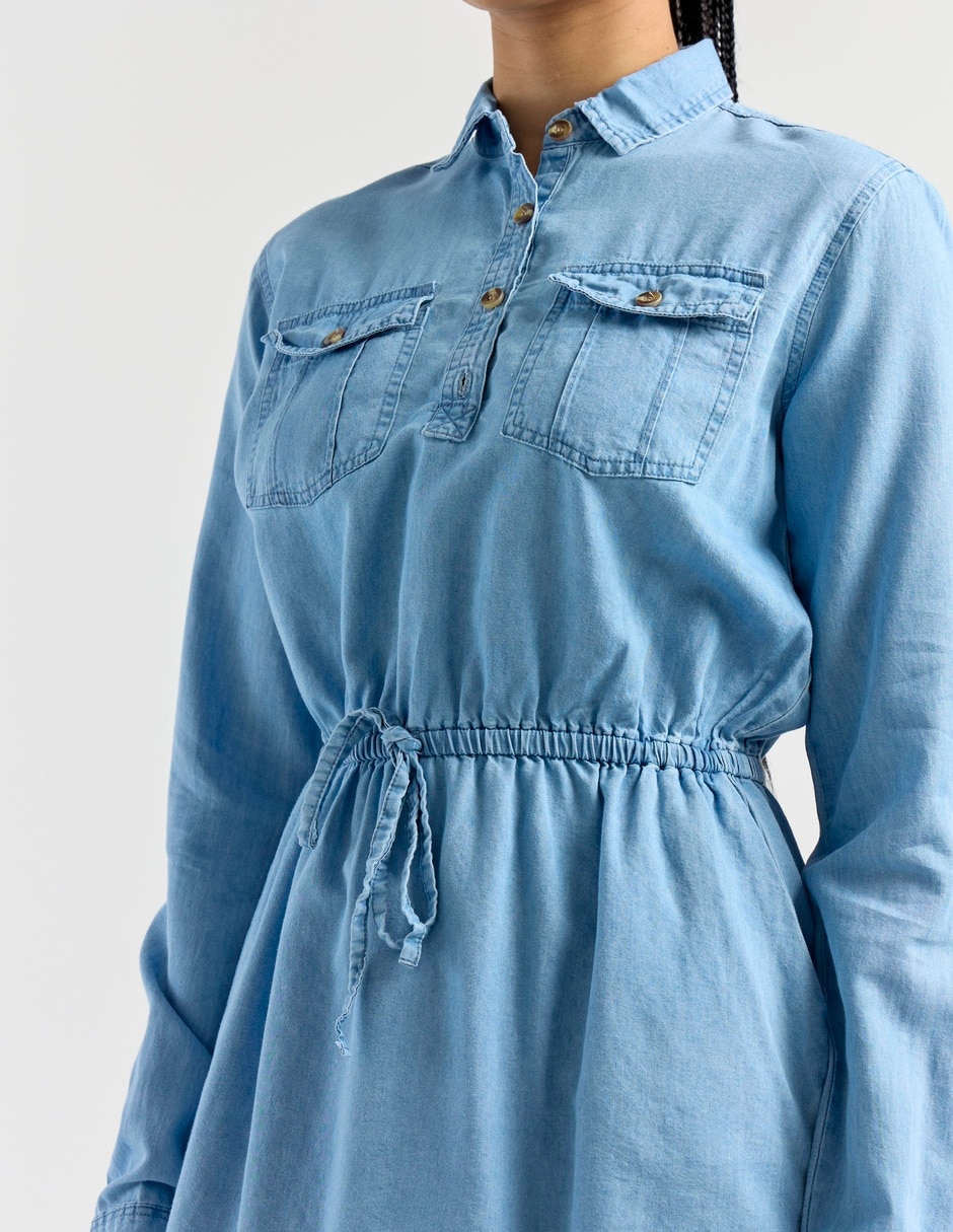 Vestido corto casual para mujer 9