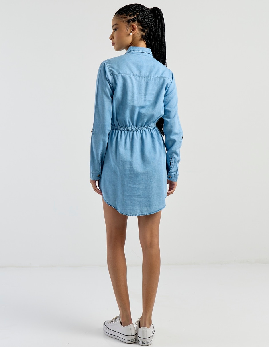 Vestido corto casual para mujer 11