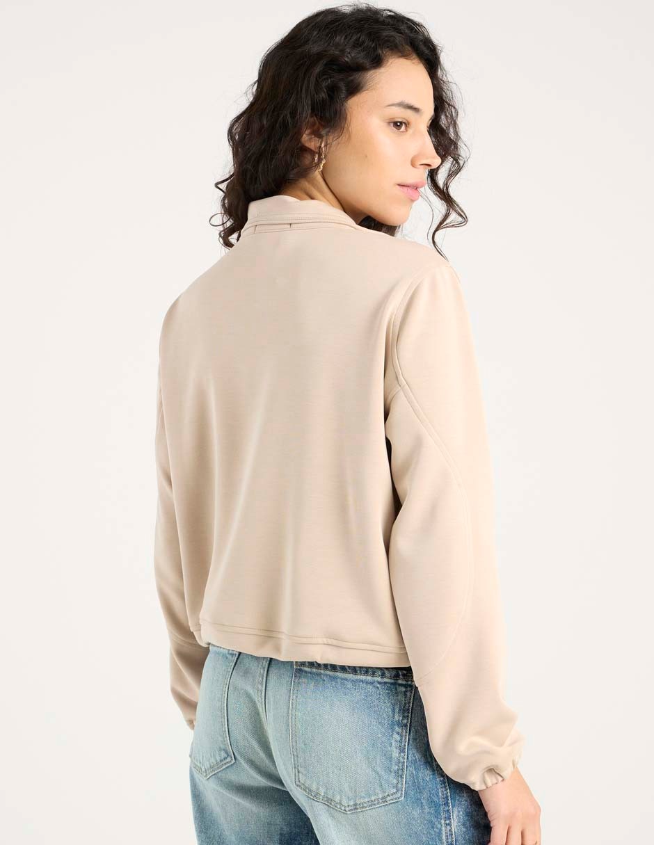 Sudadera con capucha y bolsa para mujer 6