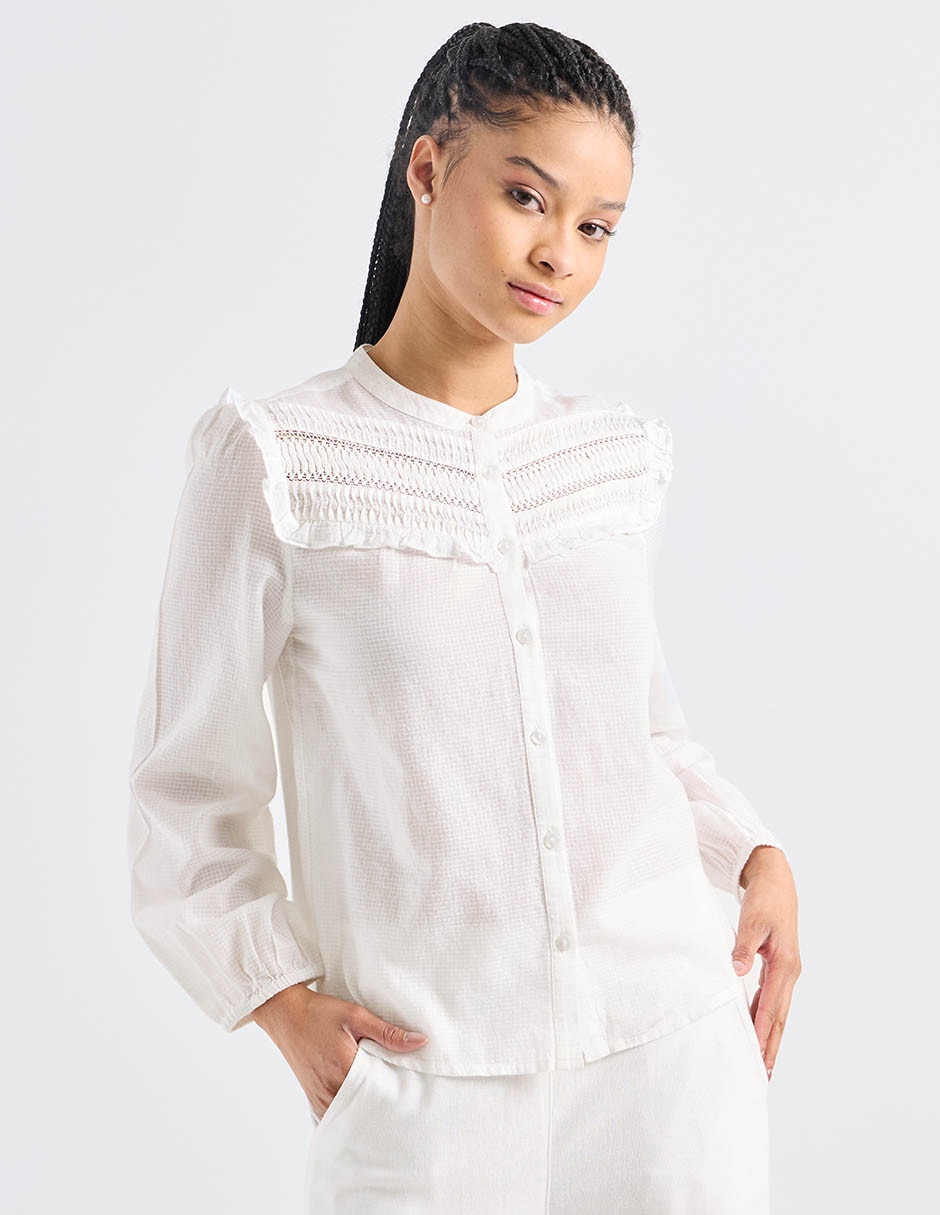 Blusa manga larga para mujer 2