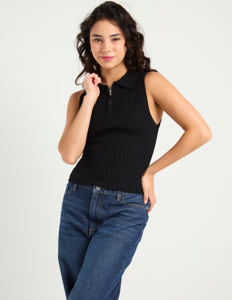 Playera tipo polo That's It para mujer 2