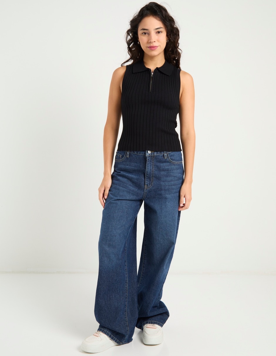 Playera tipo polo That's It para mujer 3