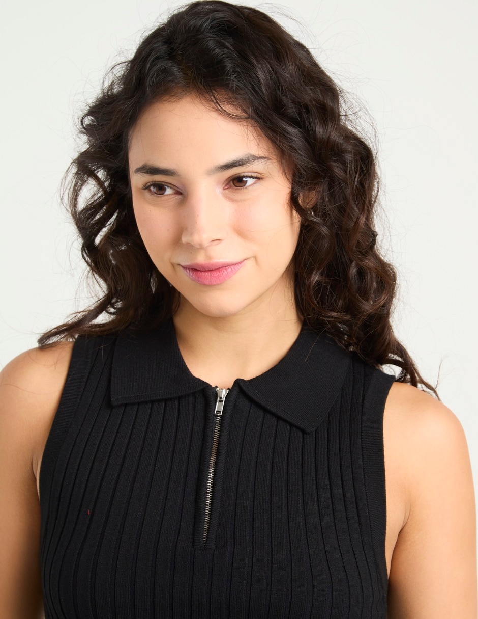 Playera tipo polo That's It para mujer 4