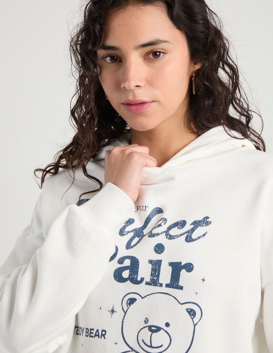 Sudadera con capucha para mujer 4