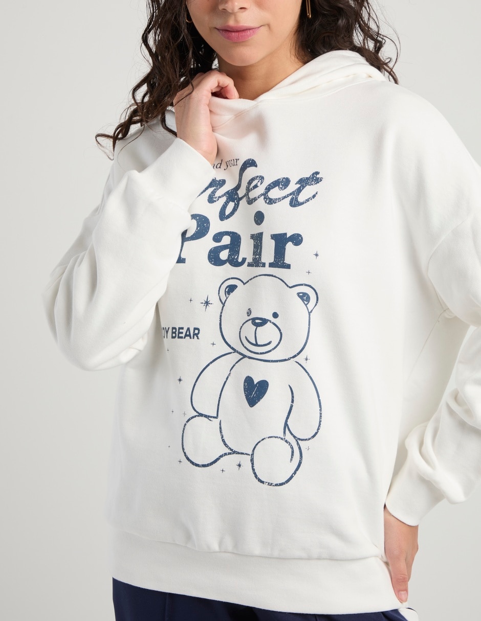 Sudadera con capucha para mujer 5