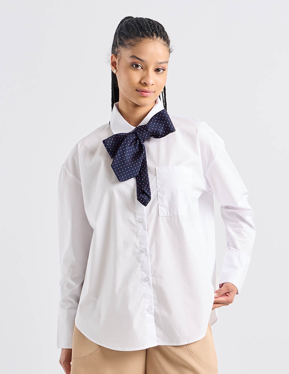 Blusa camisera manga larga para mujer Blusa camisera manga larga para mujer