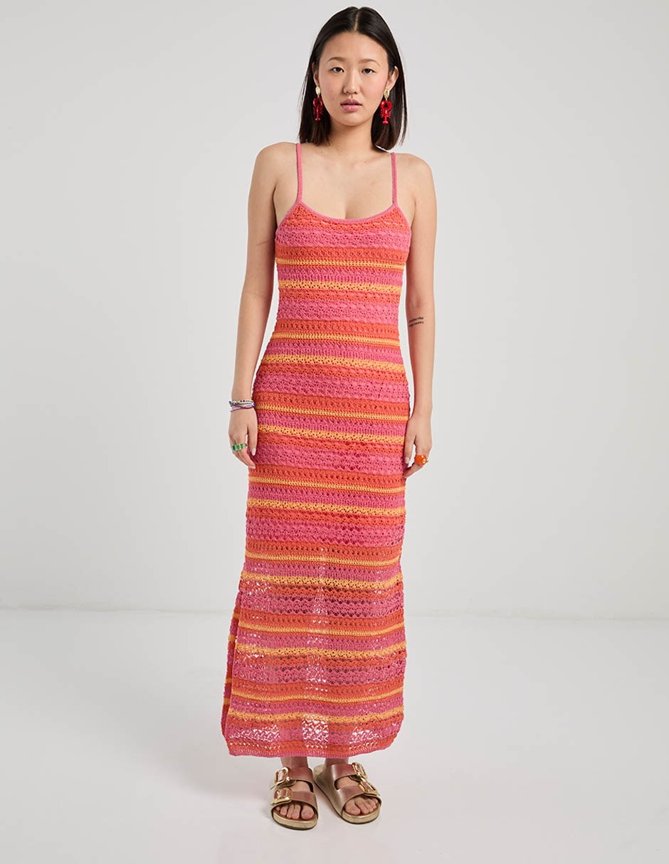 Vestido largo playa para mujer 2