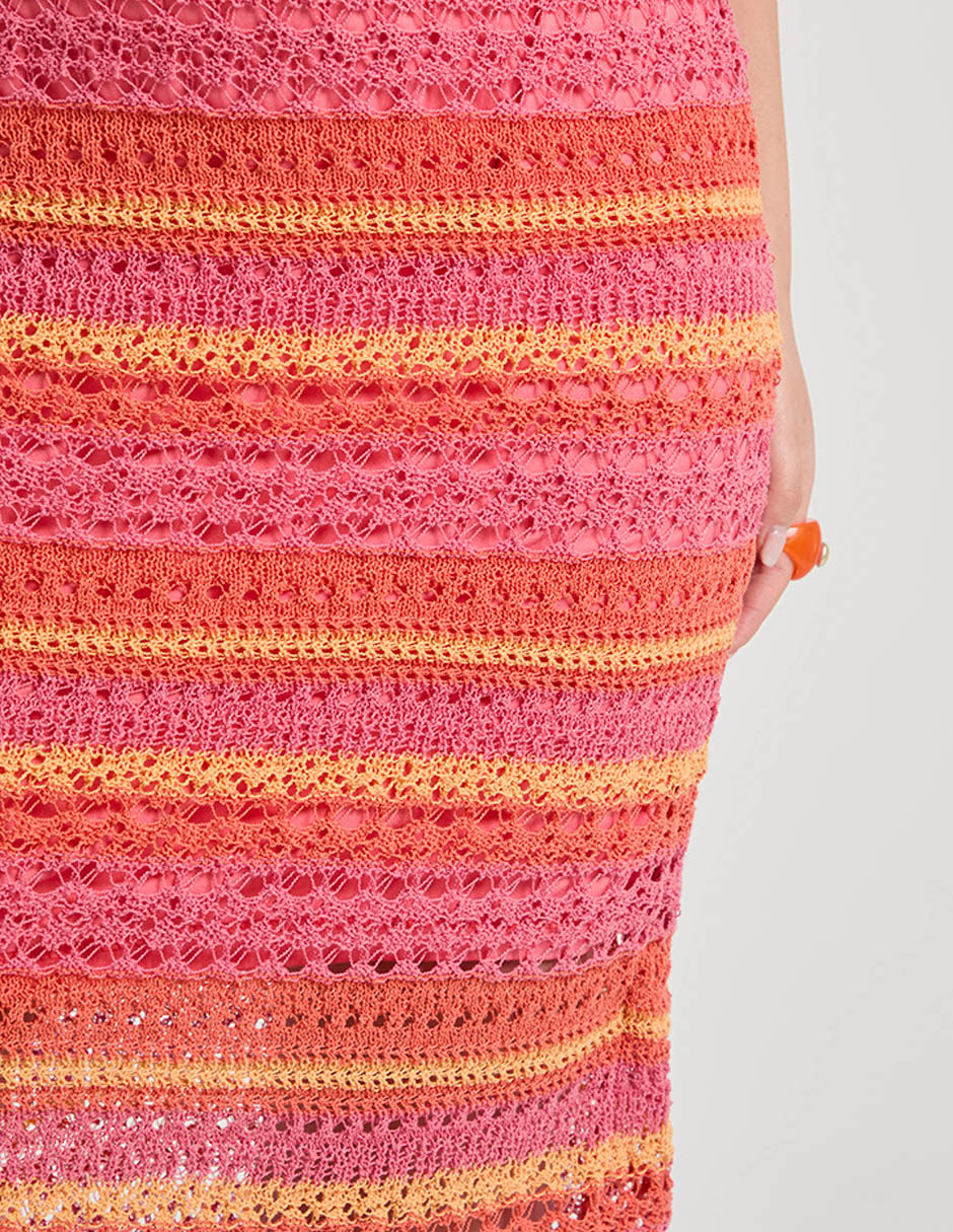 Vestido largo playa para mujer 5