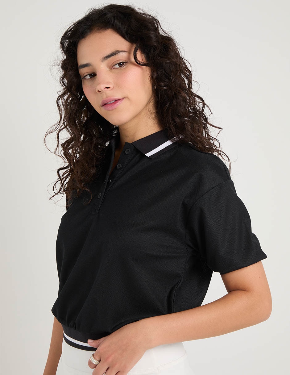 PLAYERA POLO THAT'S IT TIJ26, G, NEGRO