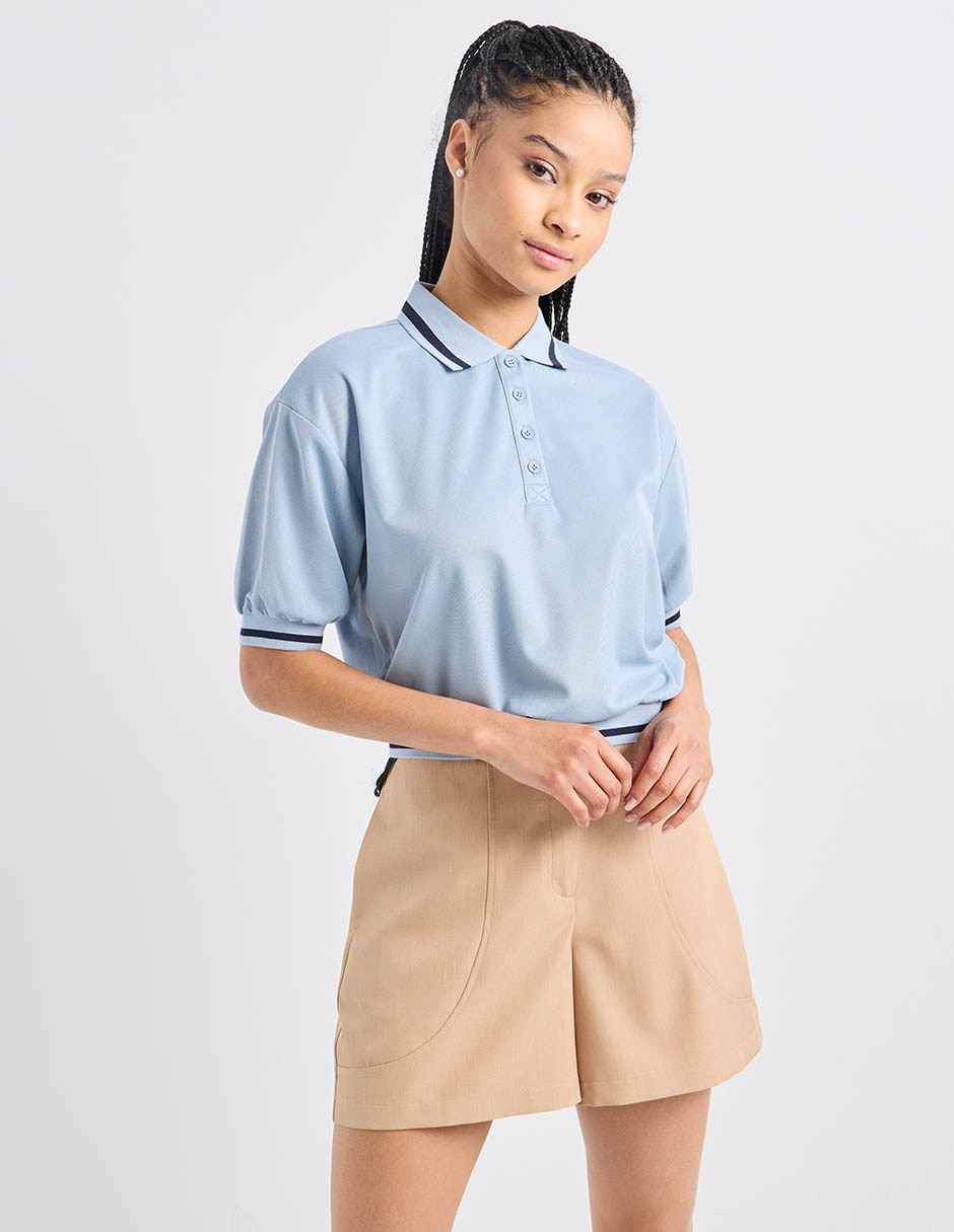 Playera tipo polo para mujer Playera tipo polo para mujer