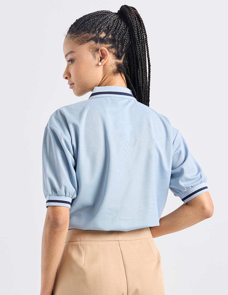 Playera tipo polo para mujer 6
