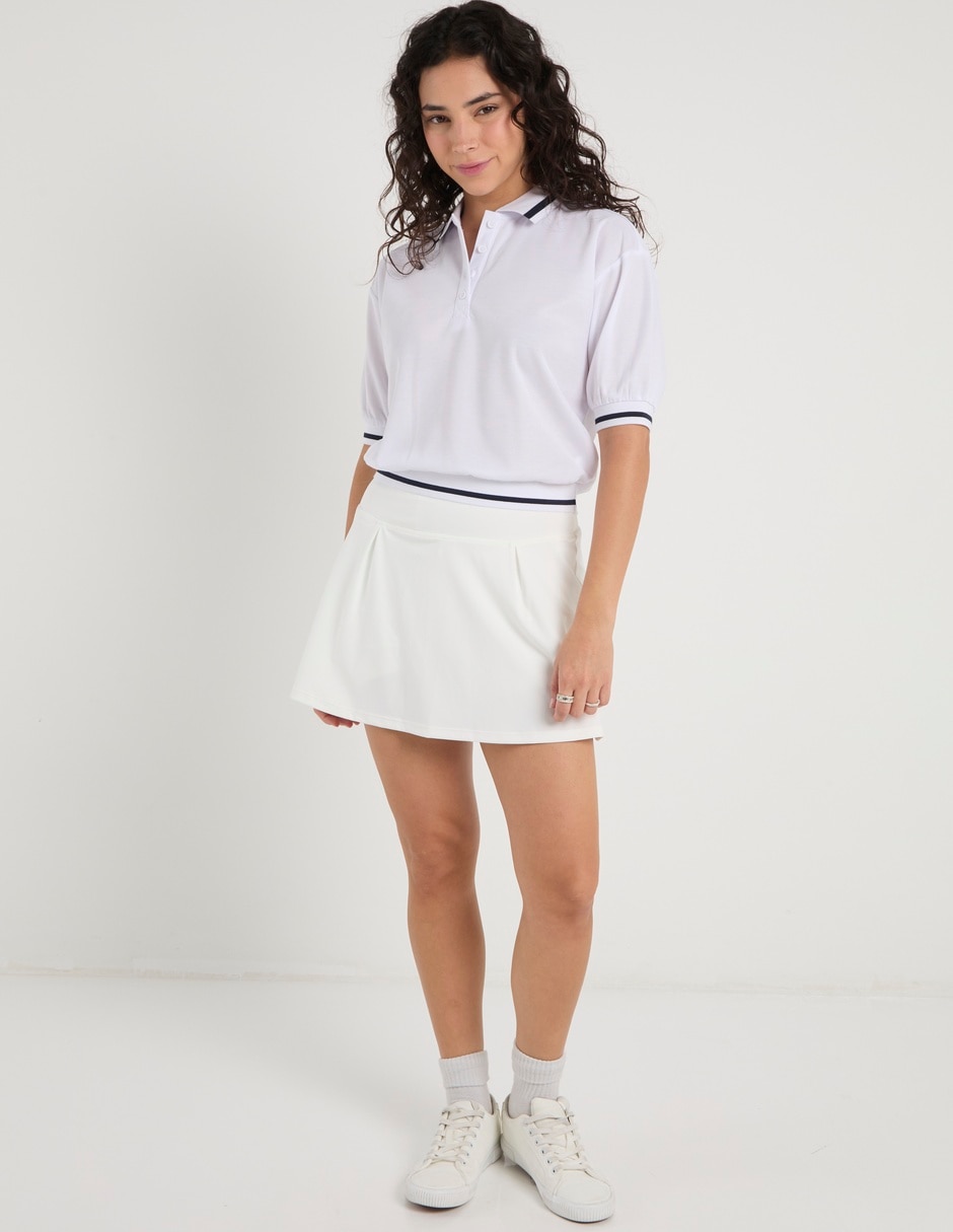 Playera tipo polo para mujer 2