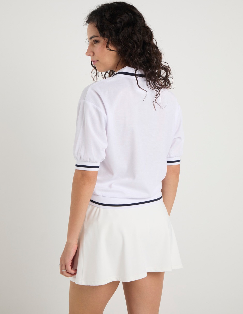 Playera tipo polo para mujer 6