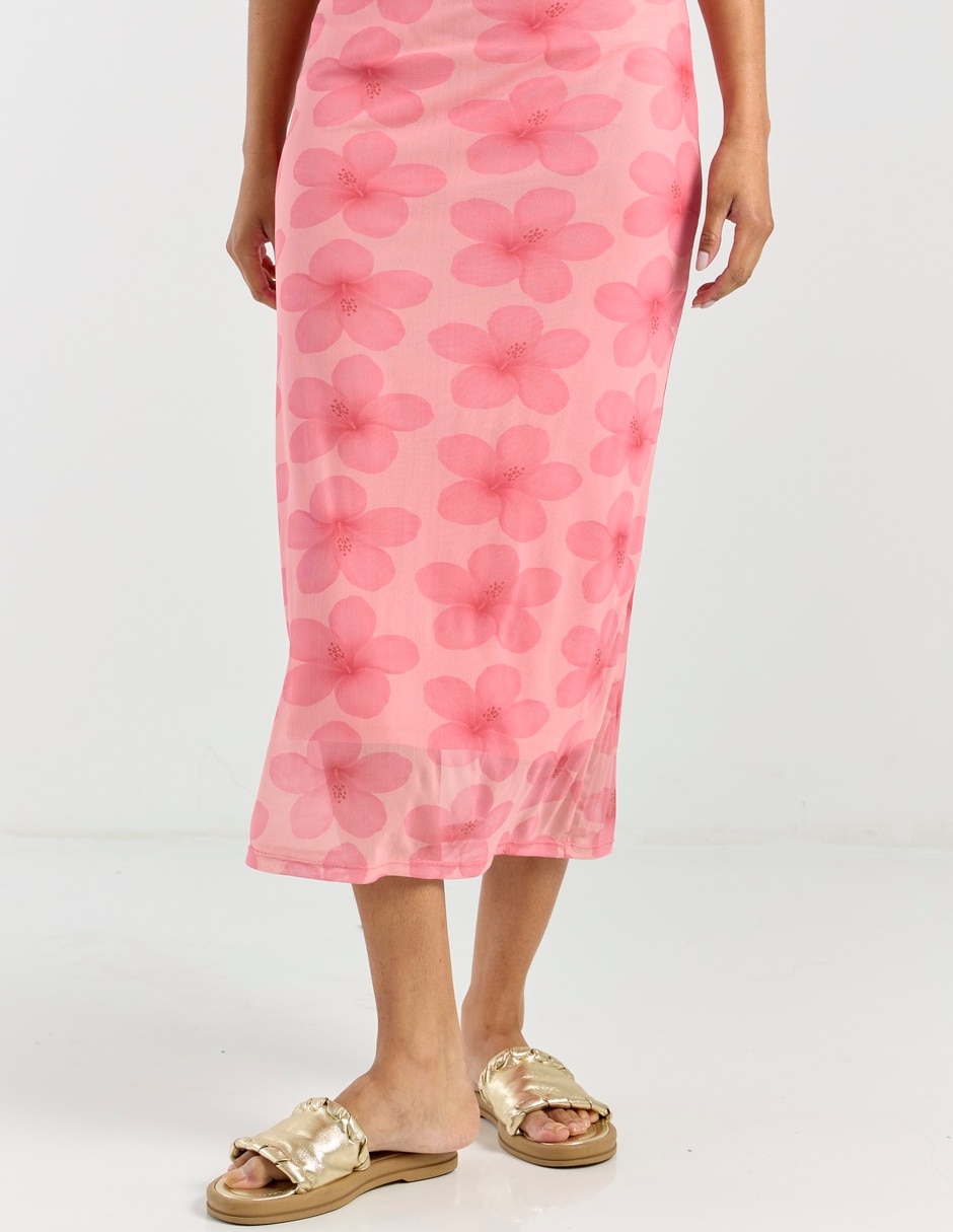 Falda crop a la cintura 2
