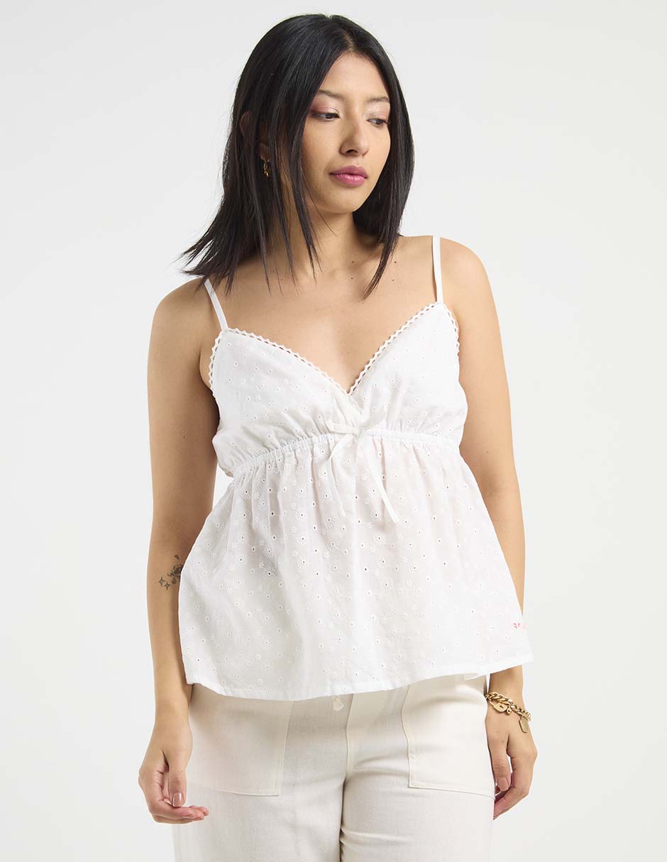 Blusa de tirantes para mujer