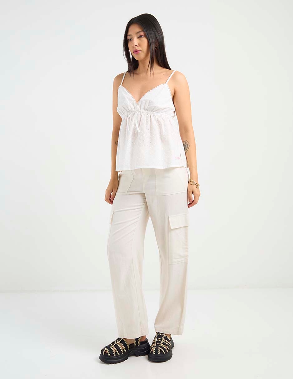 Blusa de tirantes para mujer 6