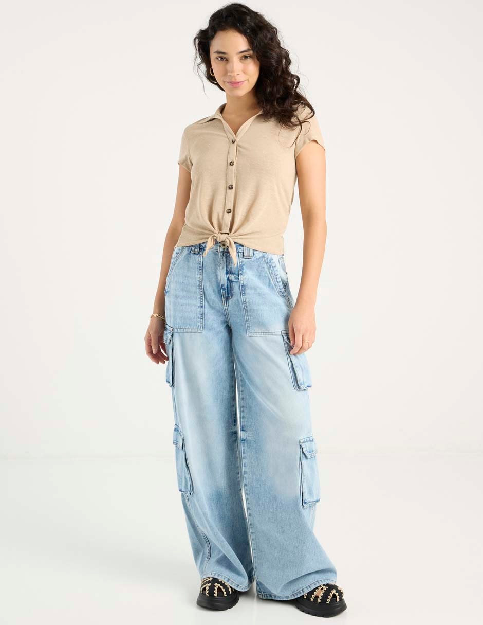 Jeans baggy para mujer 3