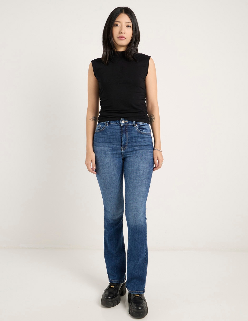 Jeans bota para mujer 3