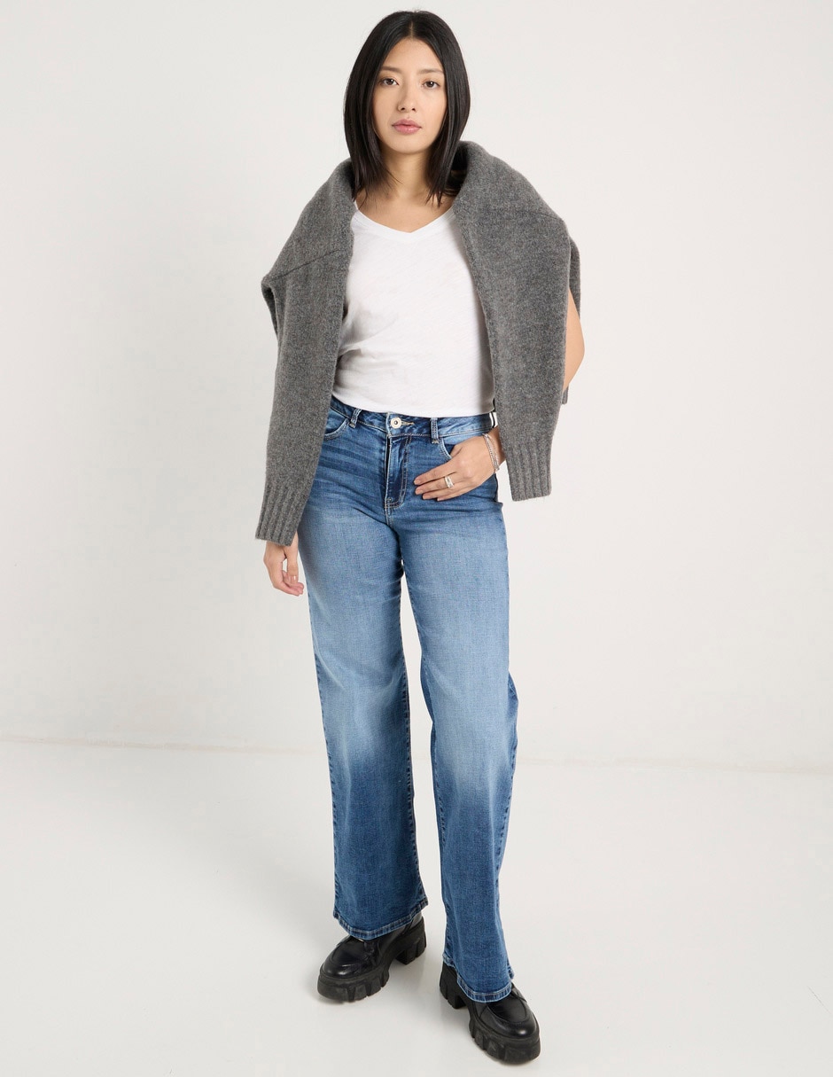 Jeans wide leg para mujer 3