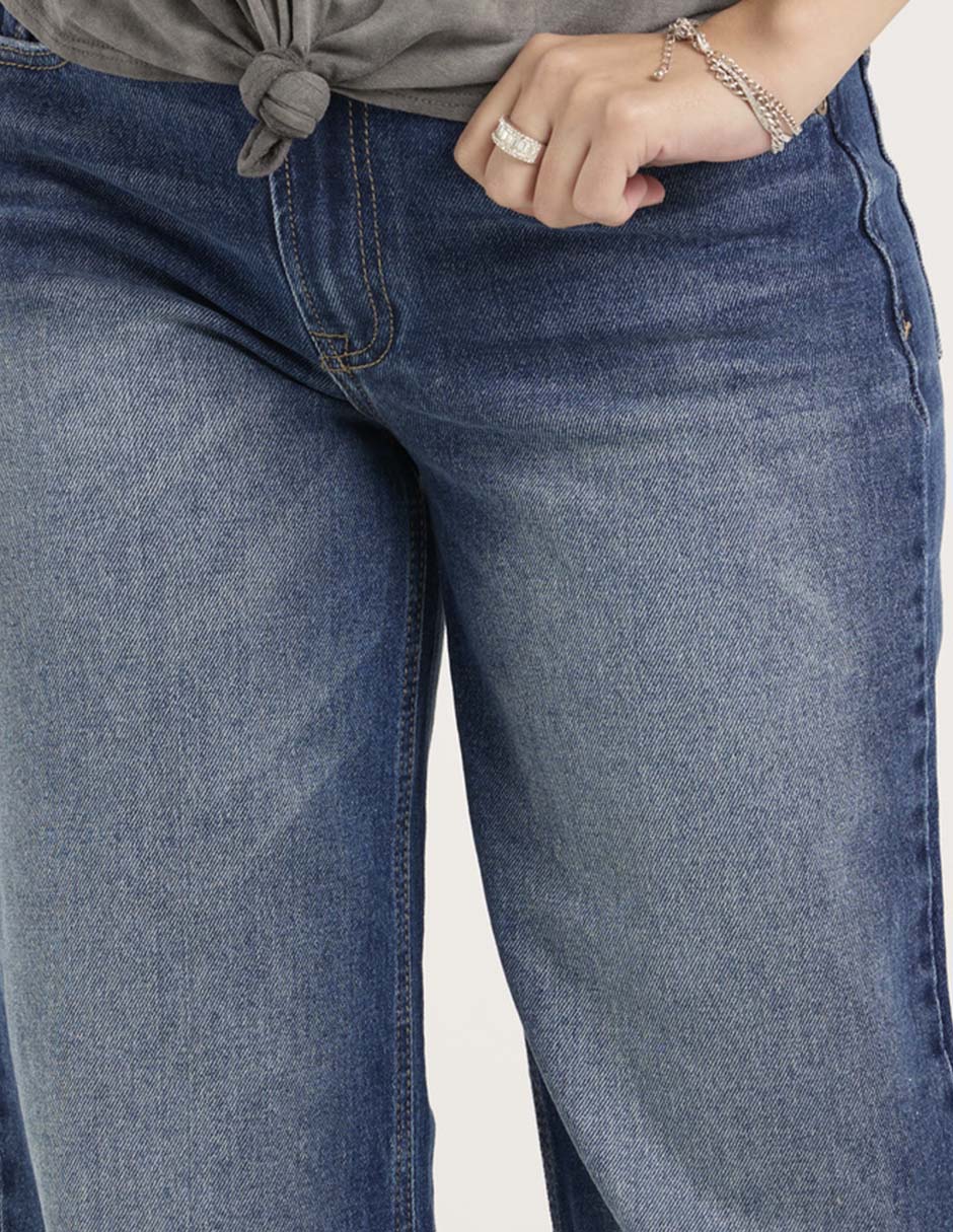 Jeans straight para mujer 4