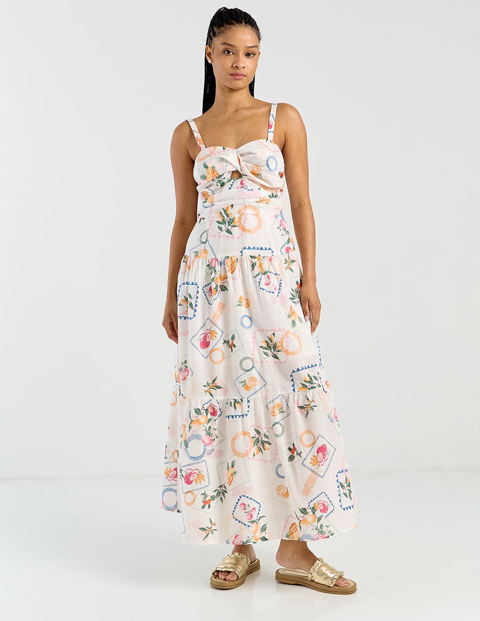 Vestido largo casual para mujer 2