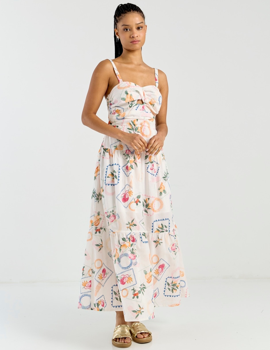 Vestido largo casual para mujer 3
