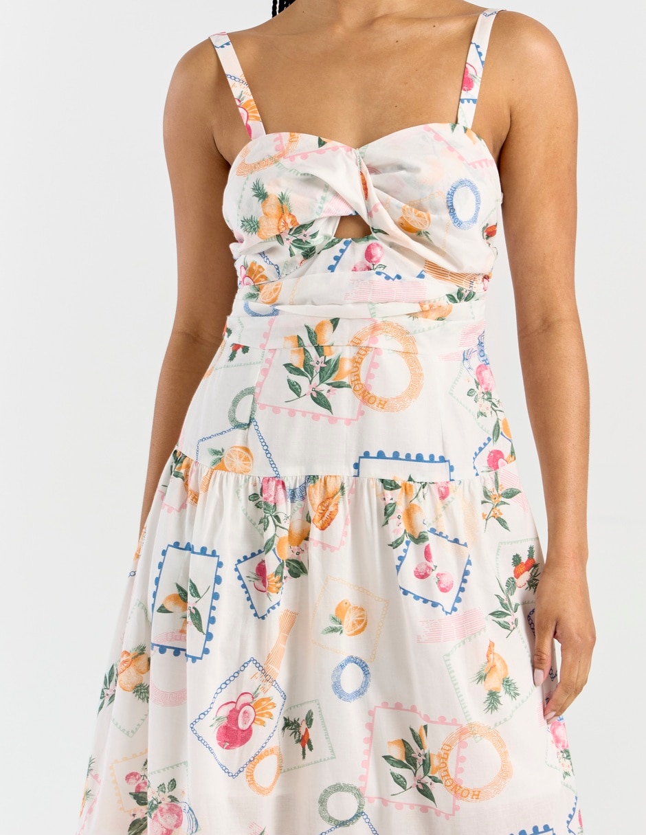 Vestido largo casual para mujer 4
