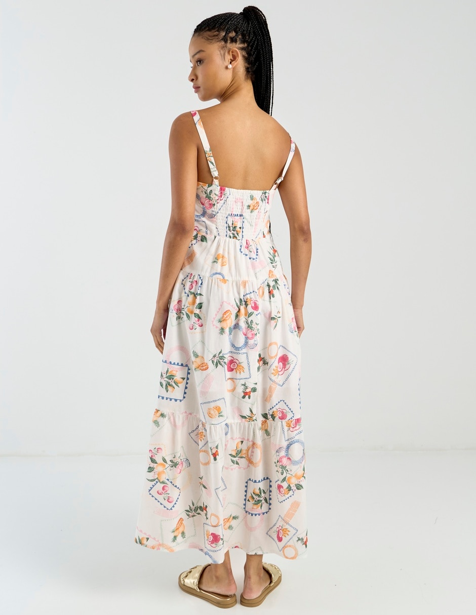 Vestido largo casual para mujer 6