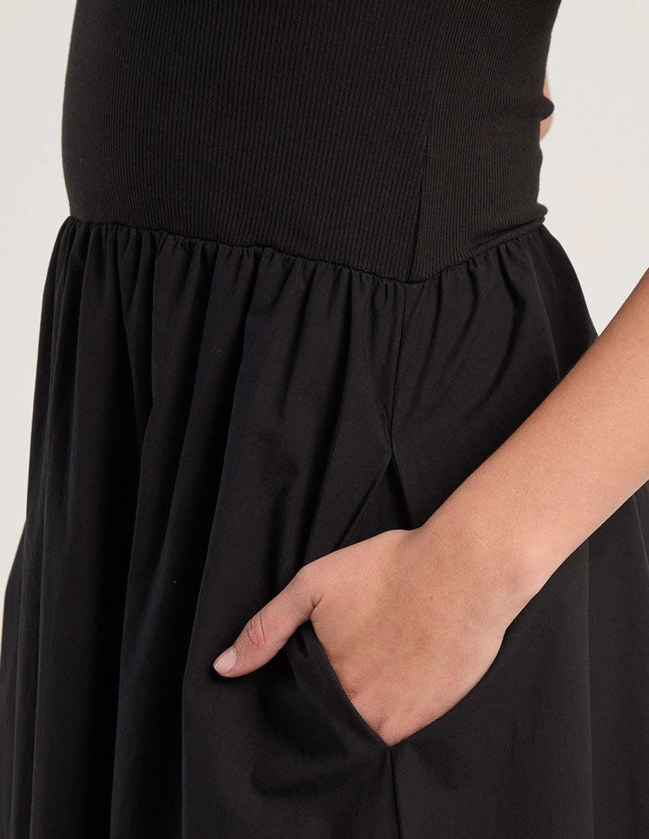 Vestido largo casual para mujer 5