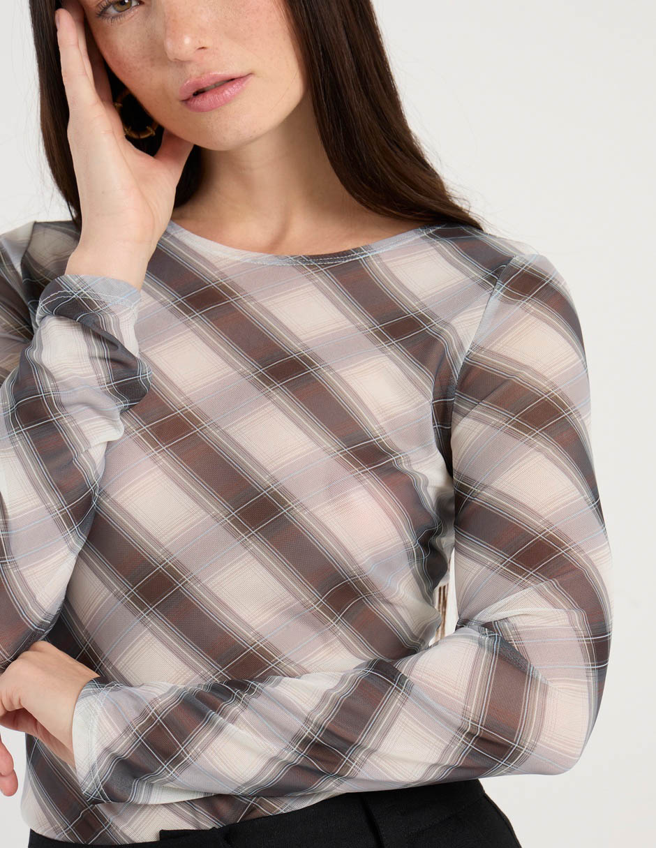 Blusa manga larga para mujer 4