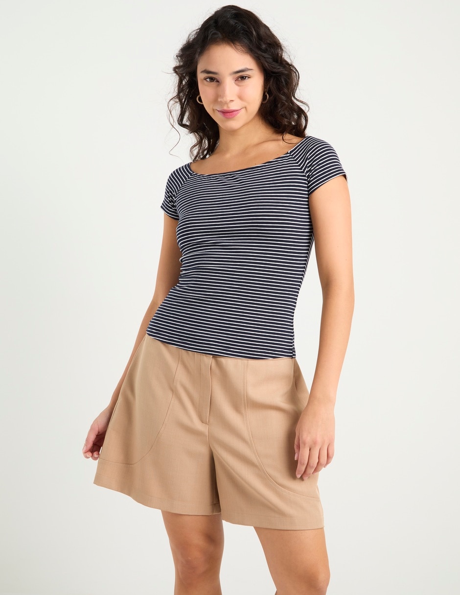 Blusa manga corta para mujer Blusa manga corta para mujer