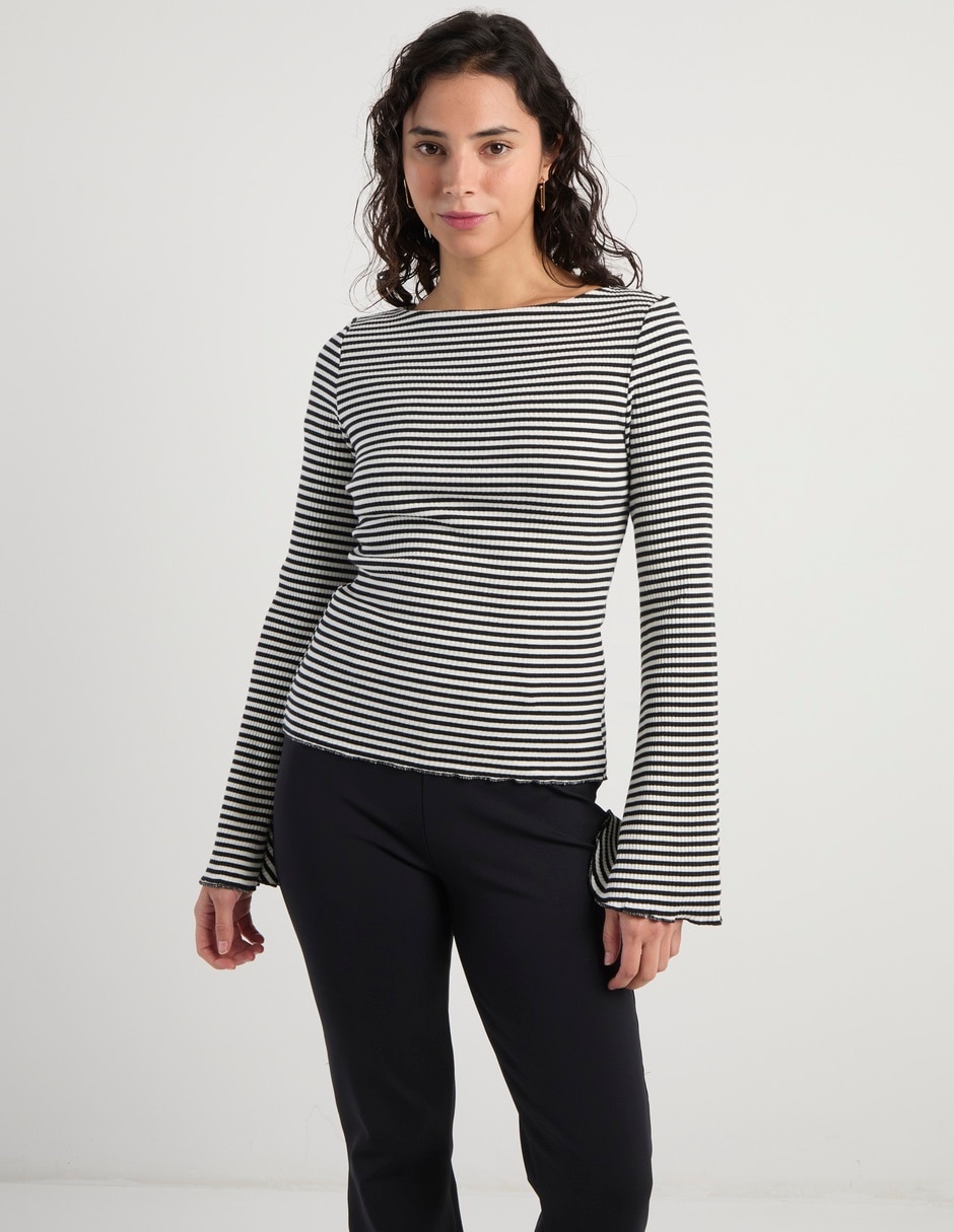 Blusa manga larga para mujer 2