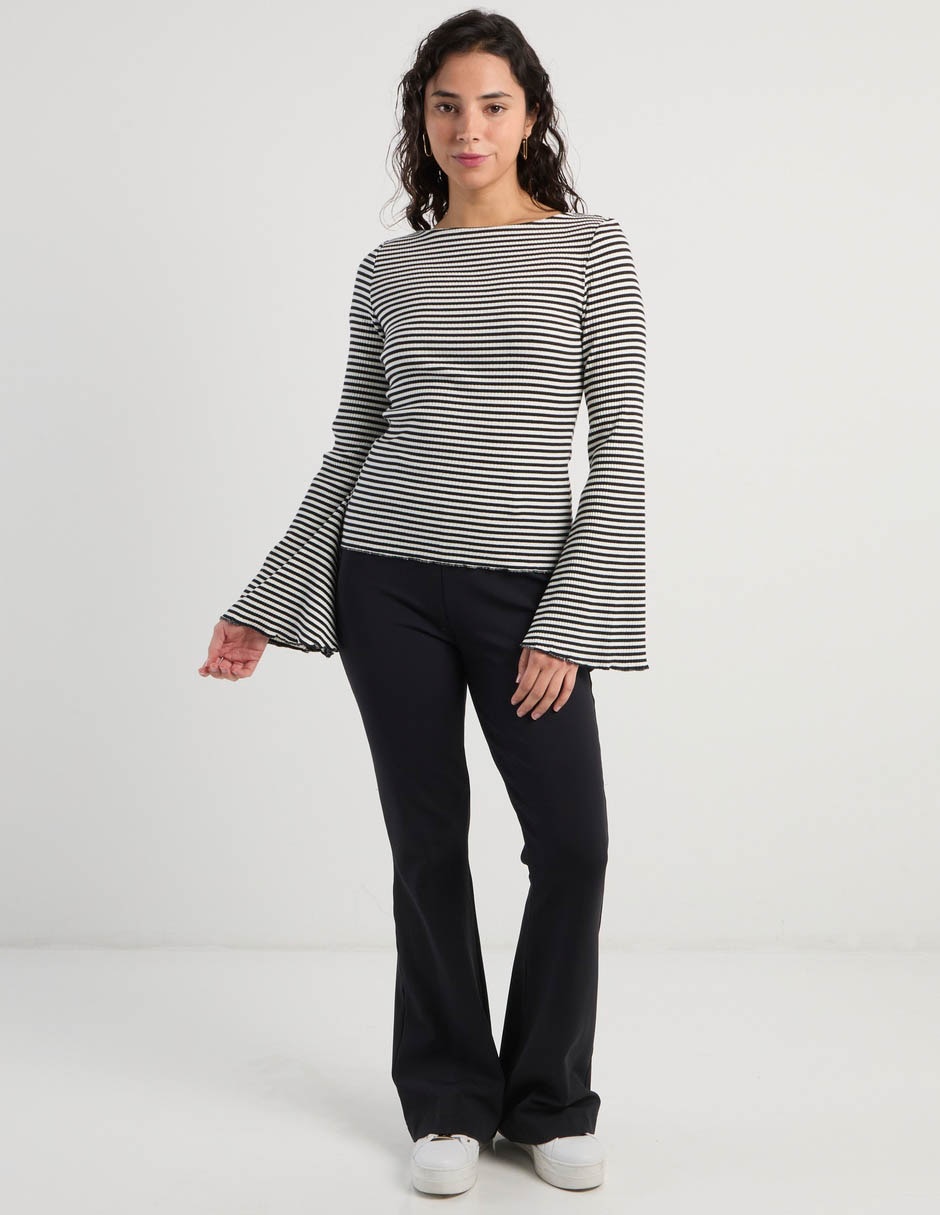 Blusa manga larga para mujer 3