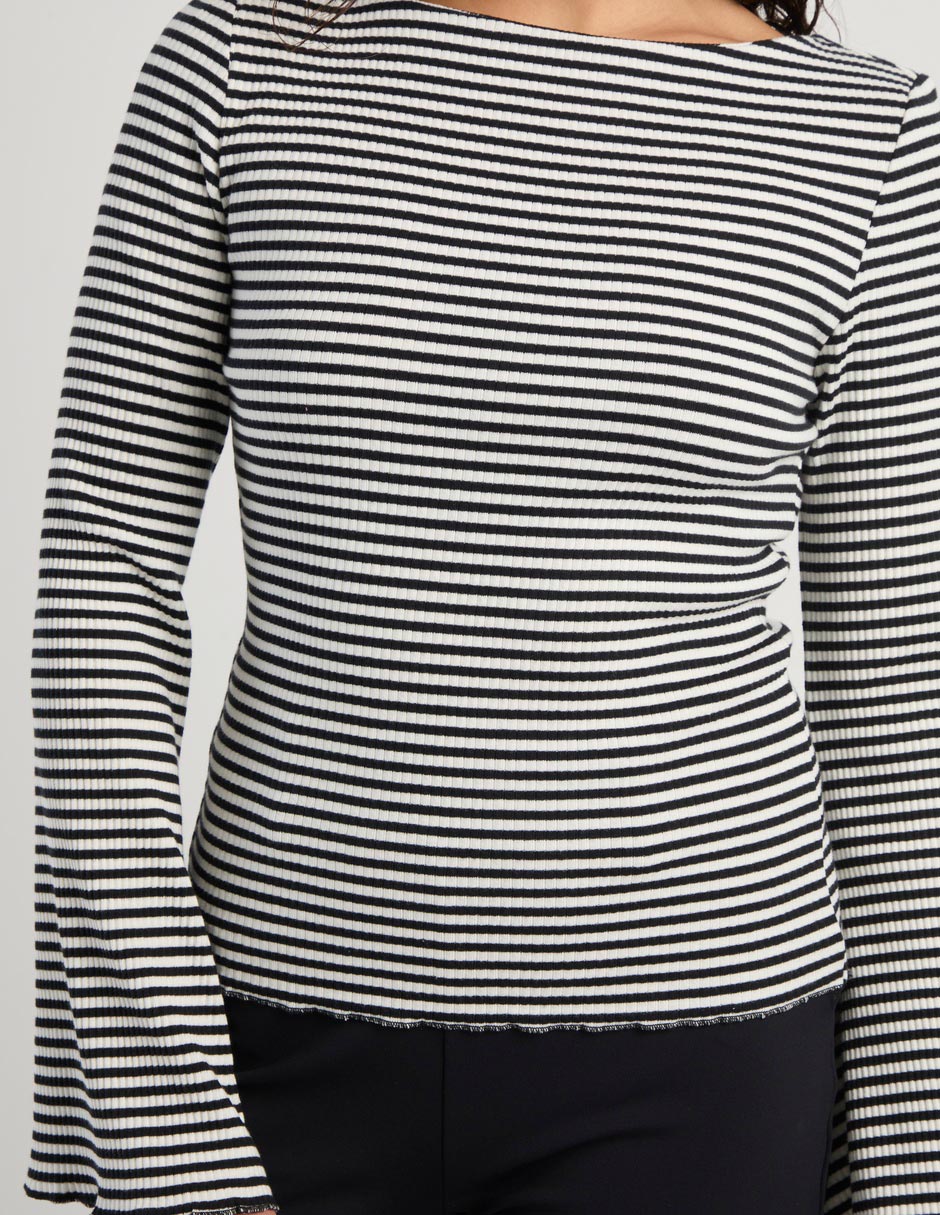 Blusa manga larga para mujer 5