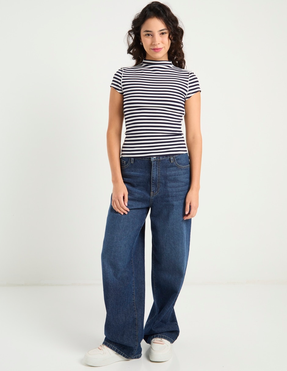 Blusa manga corta para mujer 3