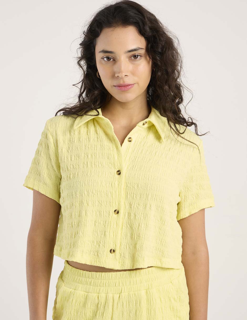 Blusa manga corta para mujer 2